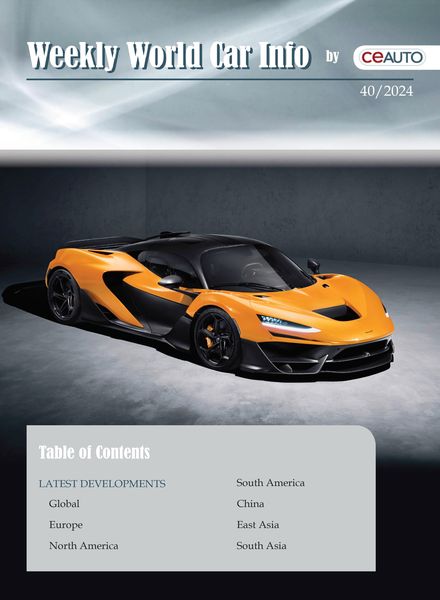 Weekly World Car Info – 12 October 2024