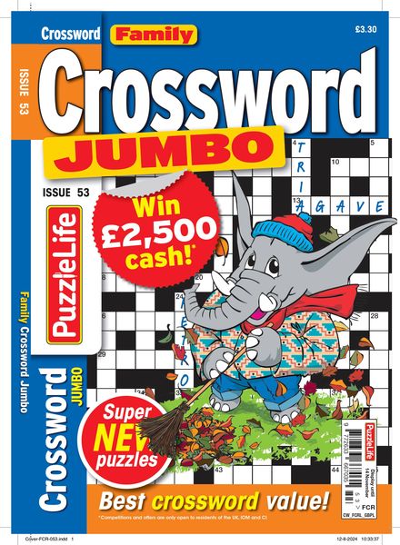 Family Crossword Jumbo – Issue 53 2024