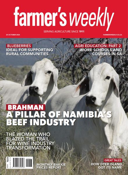 Farmer’s Weekly – 25 October 2024