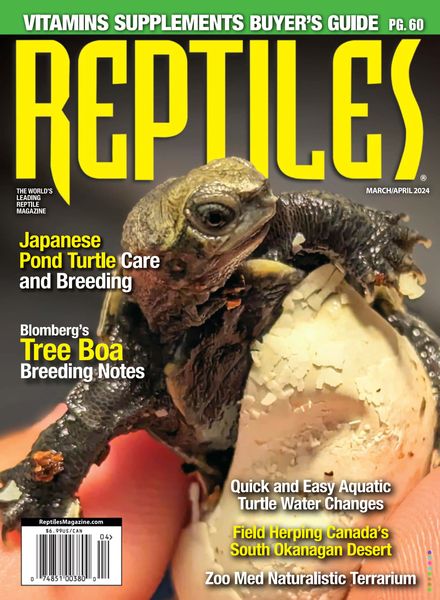 Reptiles – March-April 2024