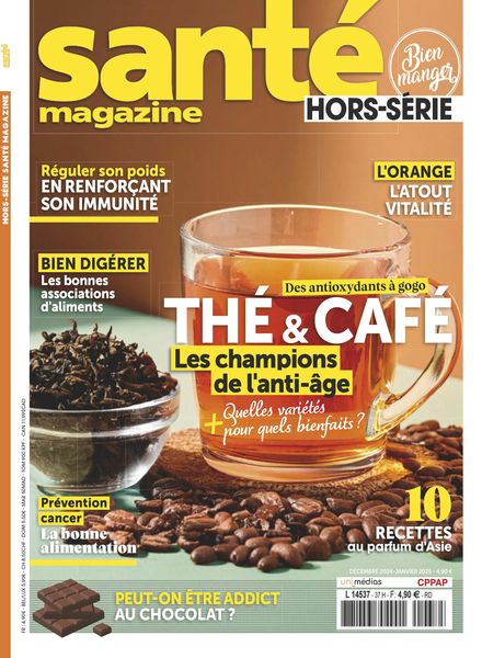Sante Magazine – Hors-Serie N 37 – Decembre 2024 – Janvier 2025