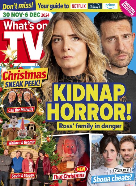 What’s on TV – 30 November 2024