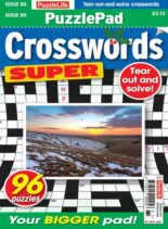 PuzzleLife PuzzlePad Crosswords Super – November 2024