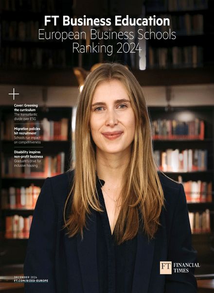 FT Business Education – European Business Schools Ranking 2024