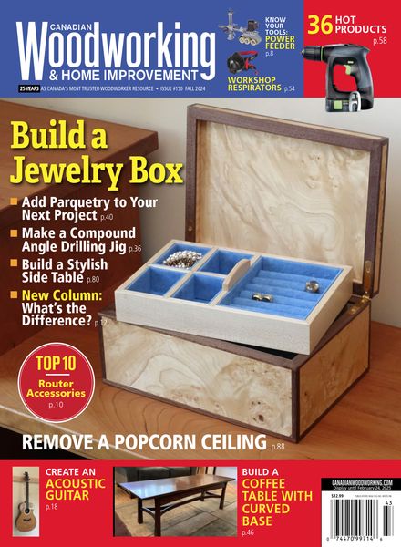 Canadian Woodworking – Fall 2024