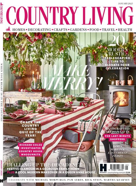 Country Living UK – January 2025
