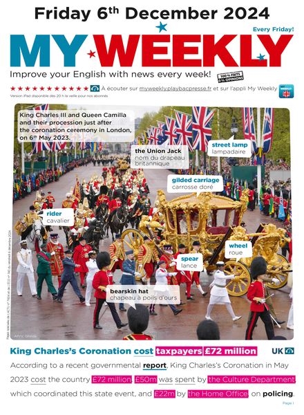 My Weekly fr – 6 Decembre 2024