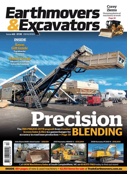 Earthmovers & Excavators – 9 December 2024
