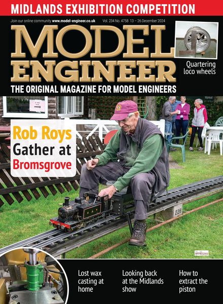 Model Engineer – 13 December 2024