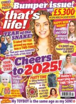 that’s life! UK – 12 December 2024