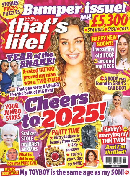 that’s life! UK – 12 December 2024