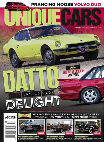 Unique Cars Australia – 12 December 2024