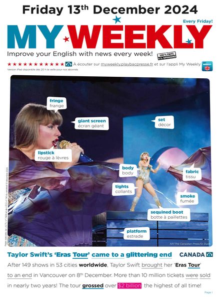 My Weekly fr – 13 Decembre 2024