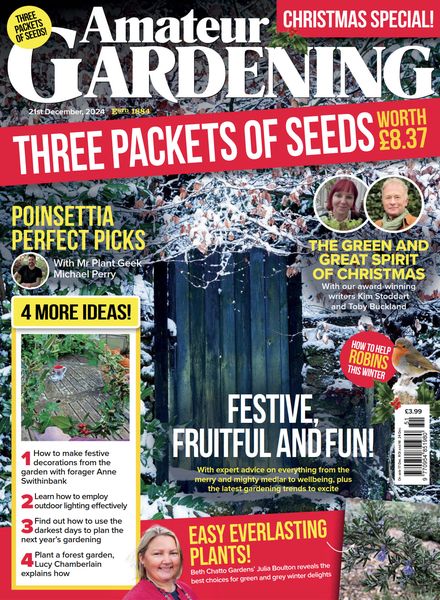 Amateur Gardening – 21 December 2024