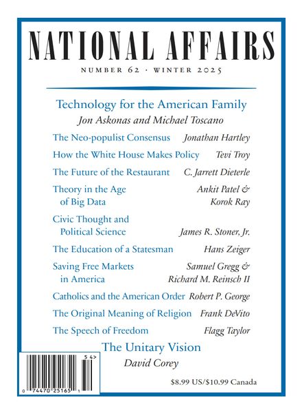 National Affairs – Winter 2025