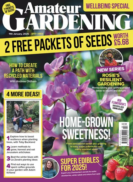 Amateur Gardening – 11 January 2025
