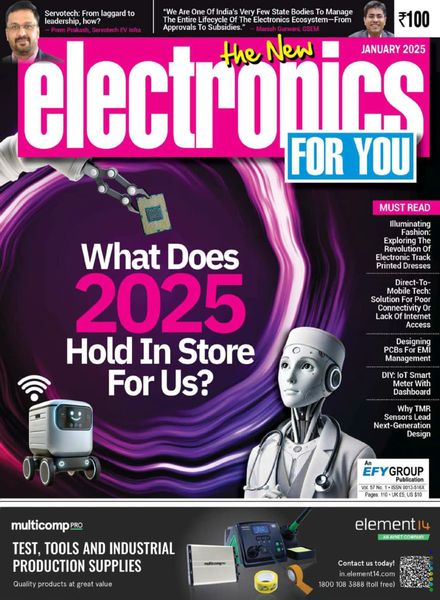 Electronics For You – January 2025