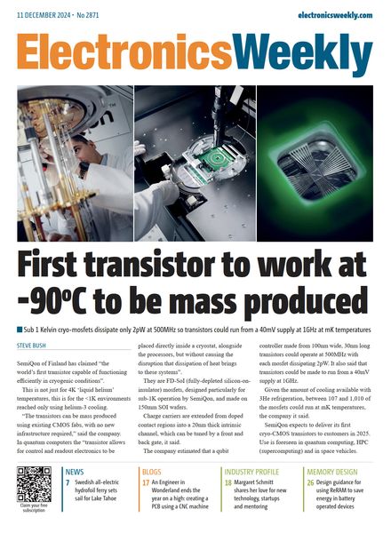 Electronics Weekly – 11 December 2024