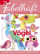 Fabelhaft Patchwork Applique-Muster – Februar 2025