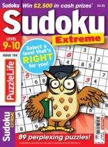 PuzzleLife Sudoku Extreme – February 2025