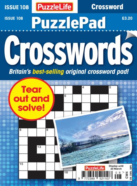 PuzzleLife PuzzlePad Crosswords – February 2025