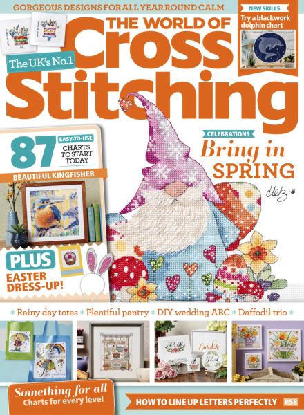 The World of Cross Stitching – April 2025