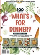 100 Recipes What’s for dinner – 2025