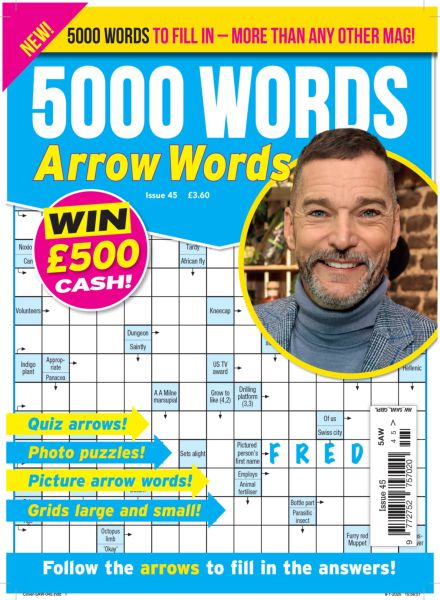 5000 Words Arrow words – March 2025