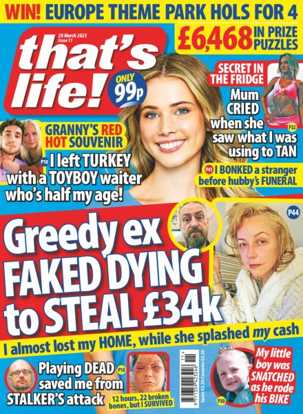 that’s life! UK – 13 March 2025
