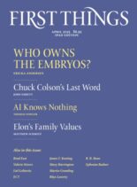 First Things – April 2025