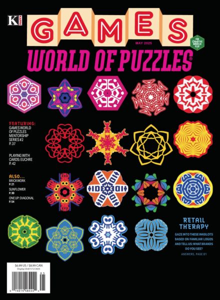Games World of Puzzles – May 2025