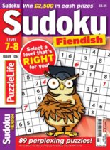 PuzzleLife Sudoku Fiendish – March 2025
