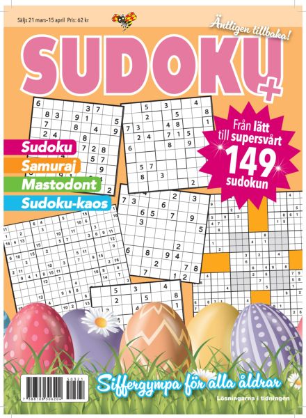 Sudoku+ – Mars 2025