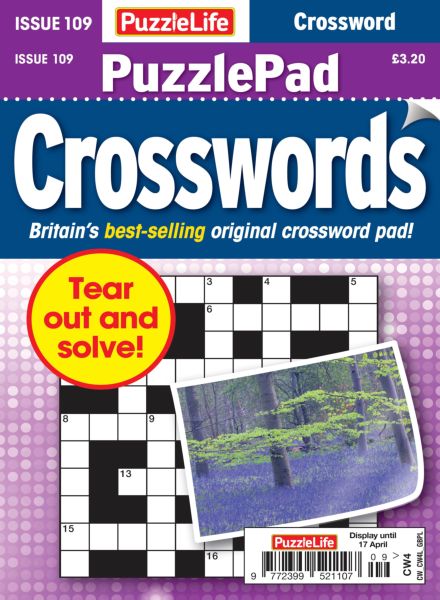 PuzzleLife PuzzlePad Crosswords – March 2025