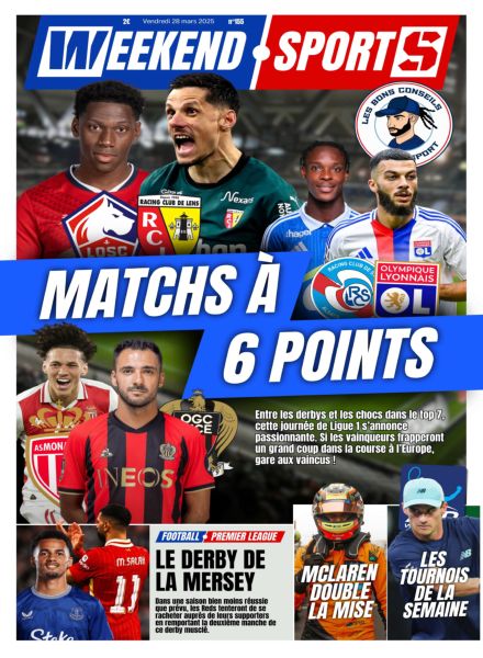 Week-end Sports – 28 Mars 2025