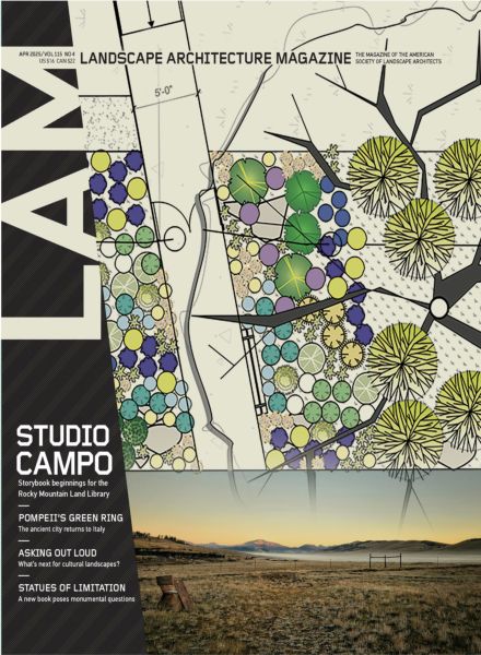 Landscape Architecture Magazine USA – April 2025