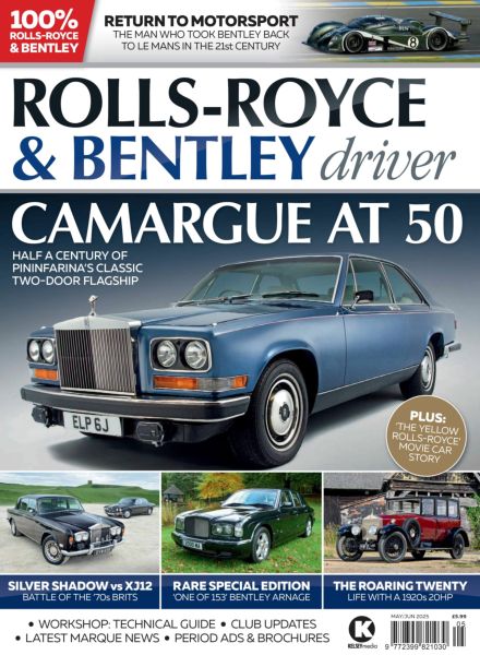 Rolls-Royce & Bentley Driver – May-June 2025