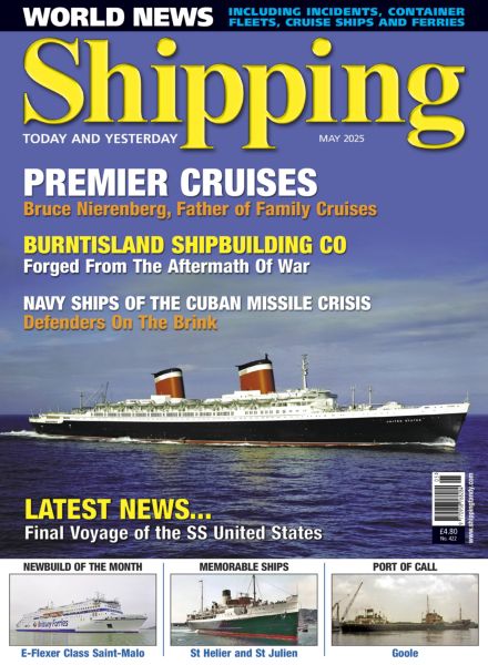 Shipping Today & Yesterday – May 2025