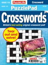 PuzzleLife PuzzlePad Crosswords – April 2025