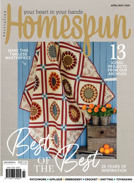 Australian Homespun – Issue 262 2025