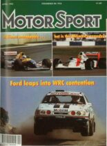 Motor Sport Magazine – April 1992