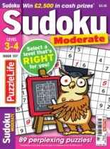 PuzzleLife Sudoku Moderate – April 2025