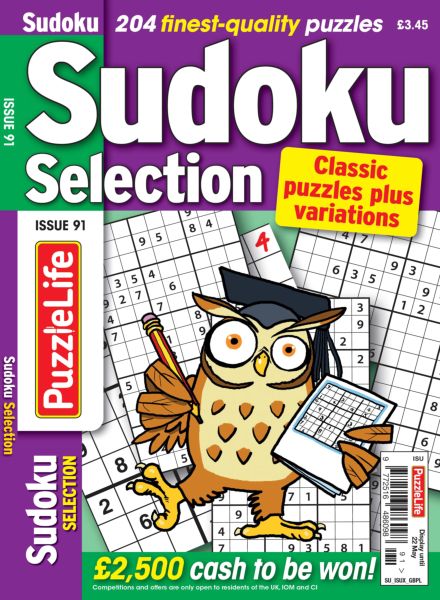 Sudoku Selection – April 2025