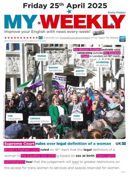 My Weekly fr – 25 Avril 2025