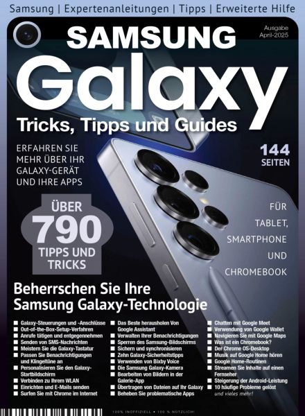Samsung Galaxy Tricks Tipps und Guides – April 2025