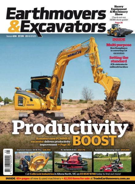 Earthmovers & Excavators – 28 April 2025