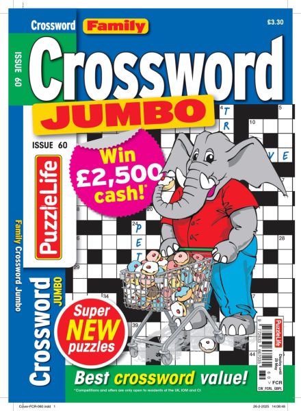 Family Crossword Jumbo – May 2025