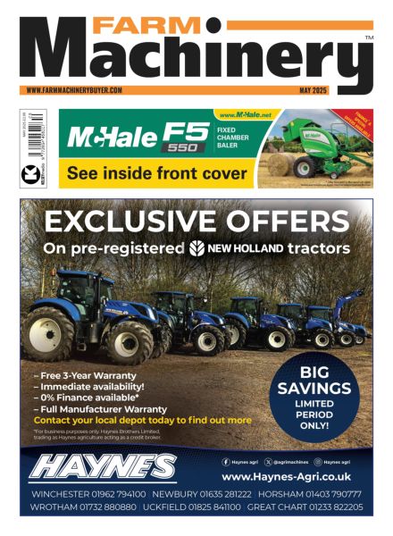 Farm Machinery – May 2025
