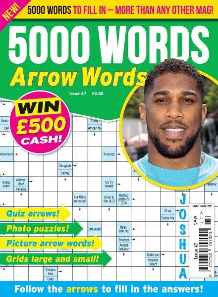 5000 Words Arrow words – May 2025
