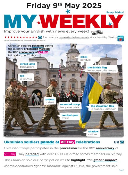 My Weekly fr – 9 Mai 2025